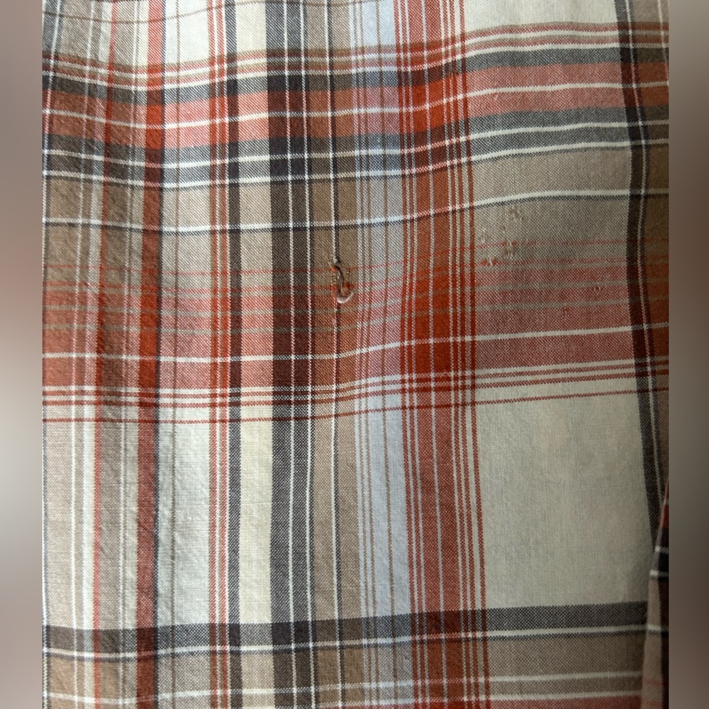 5/$25 American Eagle men’s vintage slim fit pearl snap shirt size XL - Picture 9 of 10